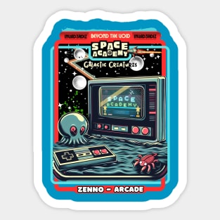 Space Academy - beyond the Void (Galactic Creatures) Zenno Arcade Sticker